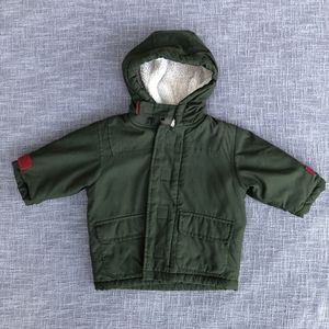 Baby Gap 6-12 Month Hunter Green Lined Winter Coat